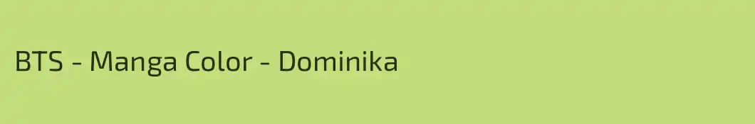BTS - Manga Color - Dominika